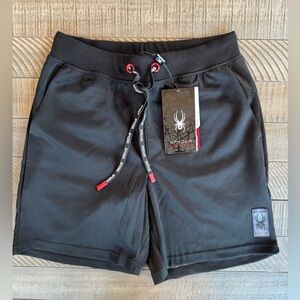 Spyder Active Black Quick-Dry Athletic Shorts Men’s Size Small (NWT)